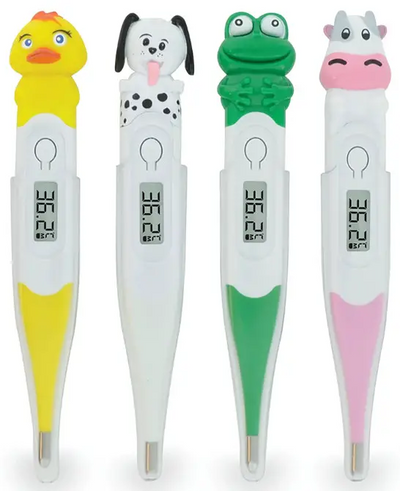 BIOS Diagnostics Kids Flex Animal Digital Fever Thermometer
