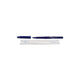 Marqueur de peau, pointe standard, avec règle, corps bleu