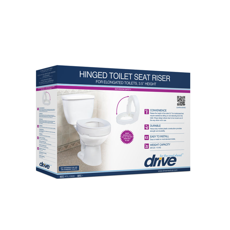 Hinged Toilet Seat Riser