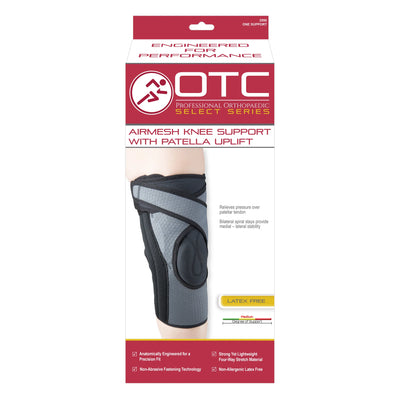 OTC Knee Support/Patella Uplift Grey/Black