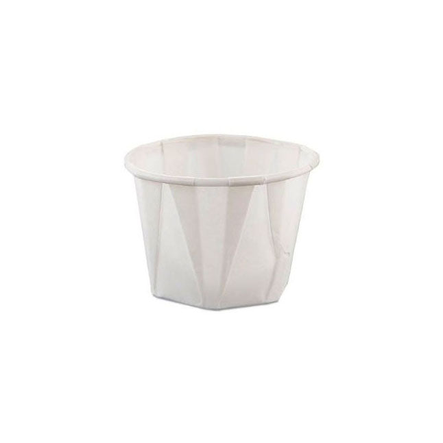 Gobelet en papier à portion, blanc