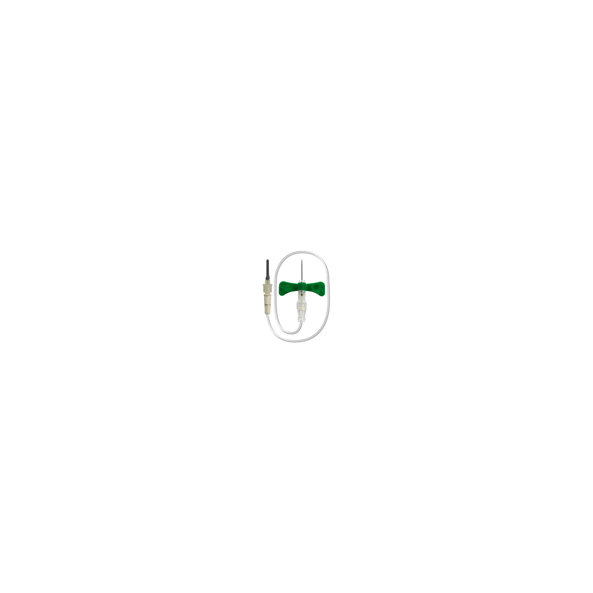 Vacutainer Blood Collection Set, Push Button, L0.75"