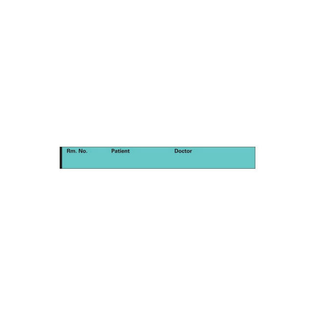 Patient ID Tape, Imprinted, W1/2" x L4-1/2"
