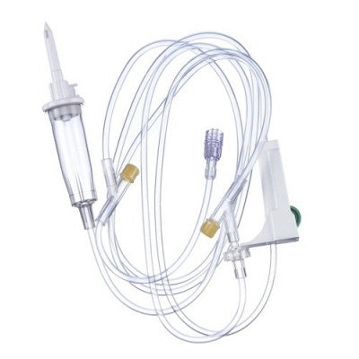 Kits d'administration par gravité pour perfusion intraveineuse sans aiguille