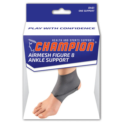 Champion Ankle Support (Figure 8 Design) Charcoal