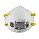 Masque respiratoire à particules, N95, type coquille, blanc