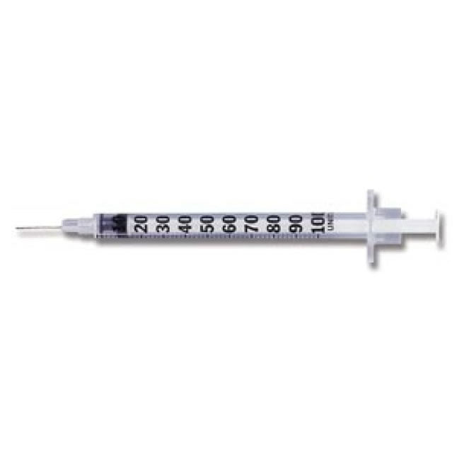 U-100 Insulin Syringe, with Micro-Fine Intravenous Needle