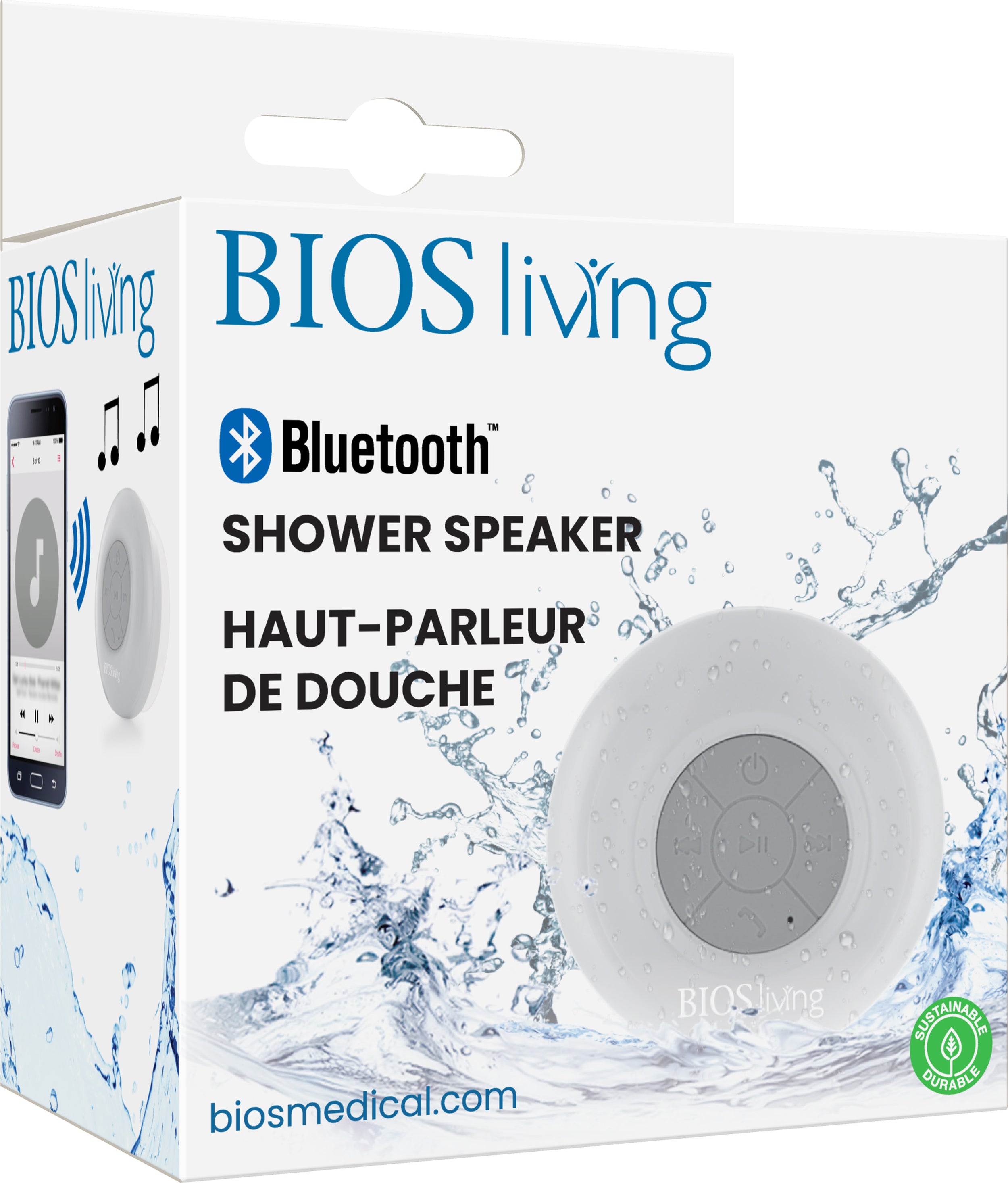 Bios Living - Bluetooth Shower Speaker (59042)