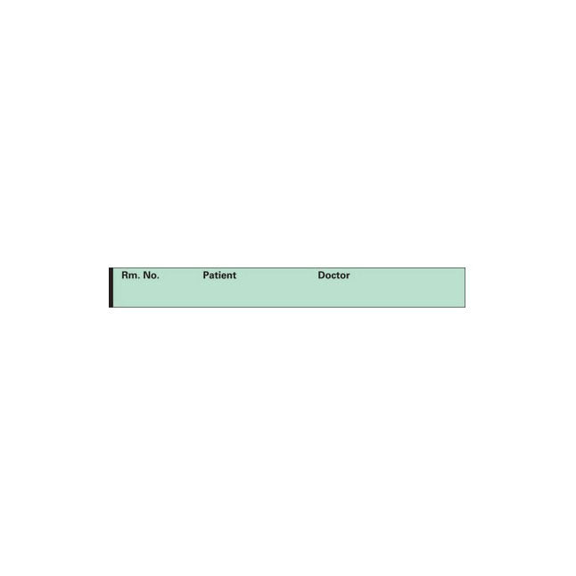 Patient ID Tape, Imprinted, W1/2" x L4-1/2"