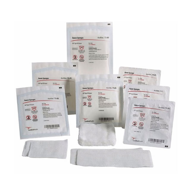 Cardinal Health Premium Woven Gauze Sponge, Sterile