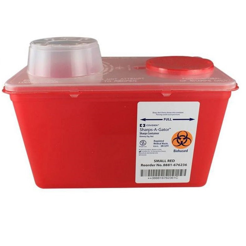 Monoject Multi-Purpose Sharps Containers with Vertical drop Lid