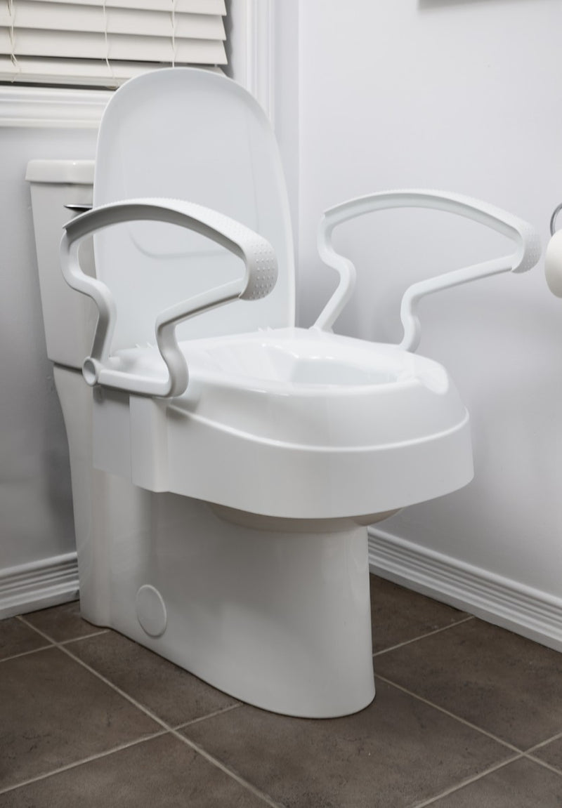 2"/4"/6" Raised Toilet Seat with Arms