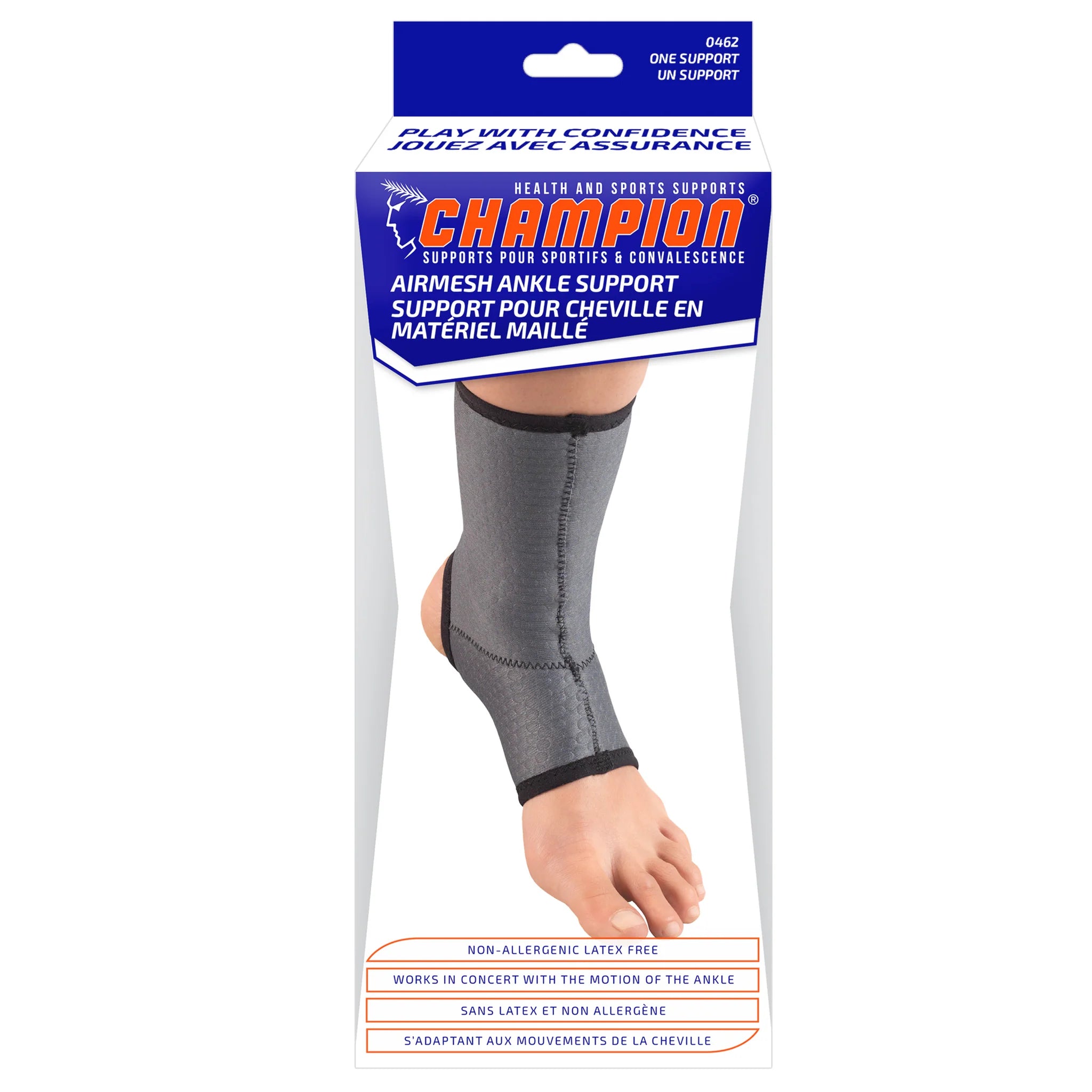 Champion Ankle Support Charcoal