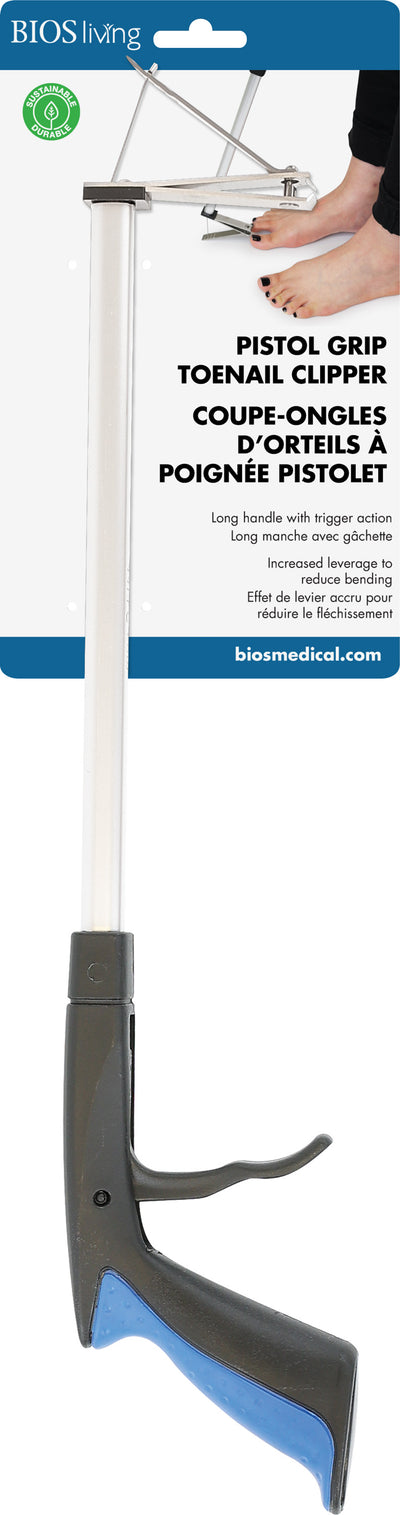 Bios Living - Pistol Grip Toe Nail Clipper (59007)