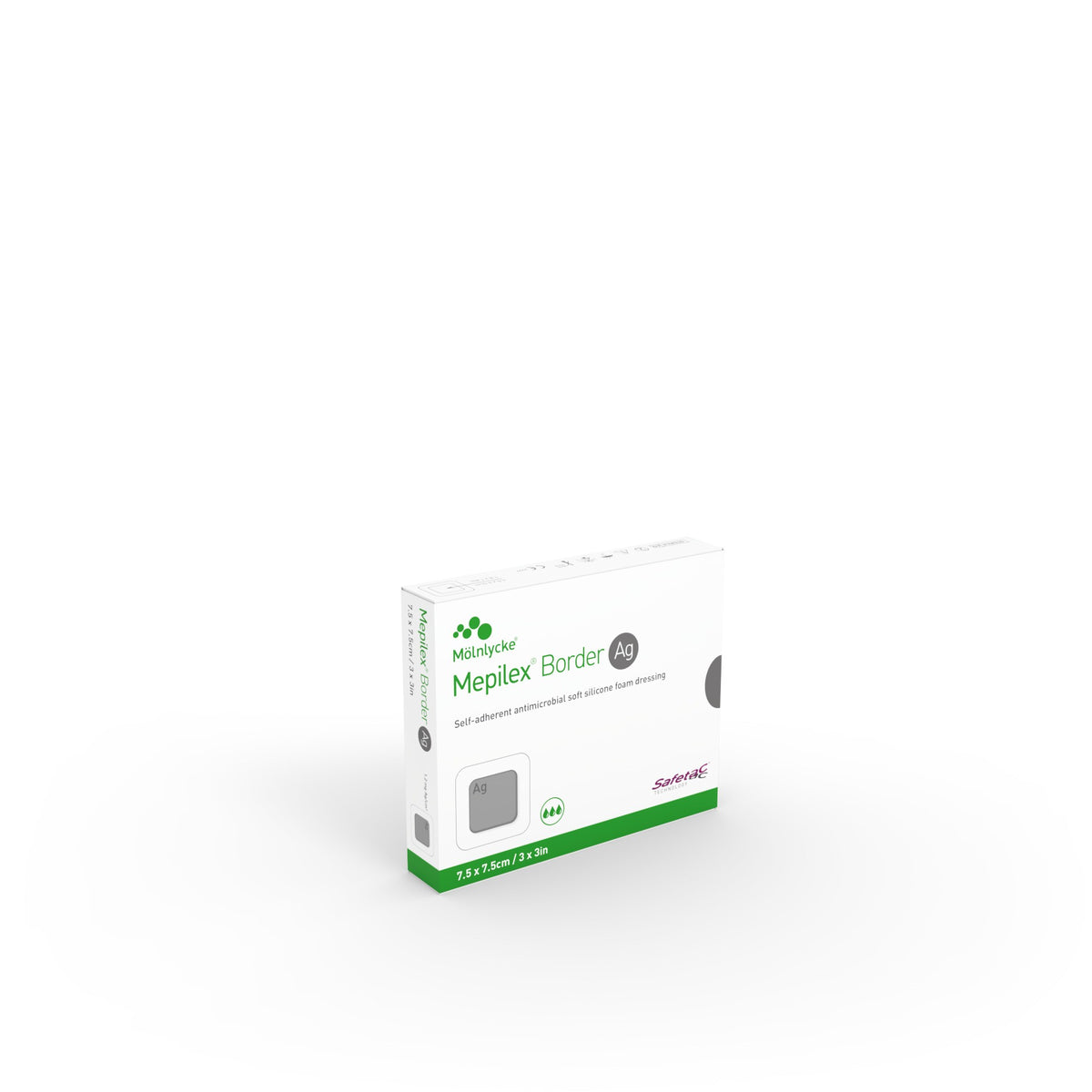 Mepilex Border Ag Antimicrobial Foam Dressings