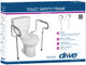 Toilet Safety Frame With Padded Arms