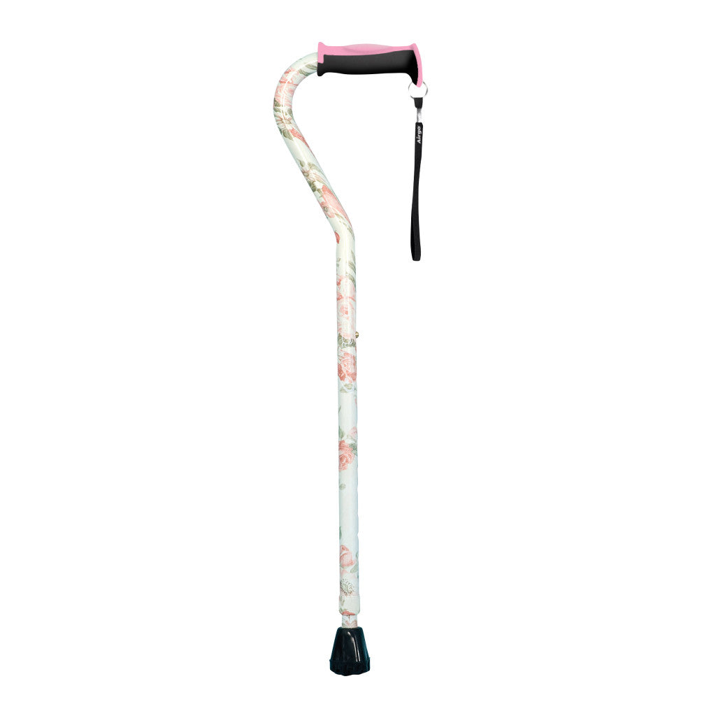 Airgo Comfort-Plus Aluminum Cane, Offset Handle