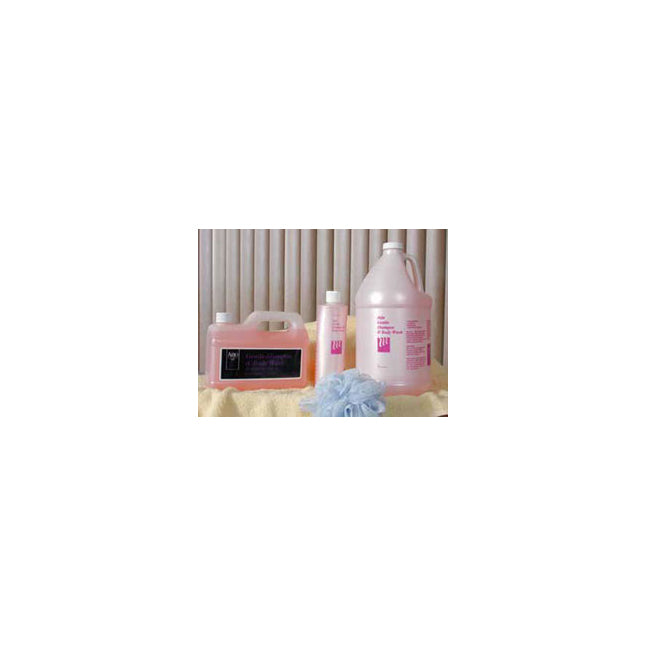 Shampoing et gel douche doux