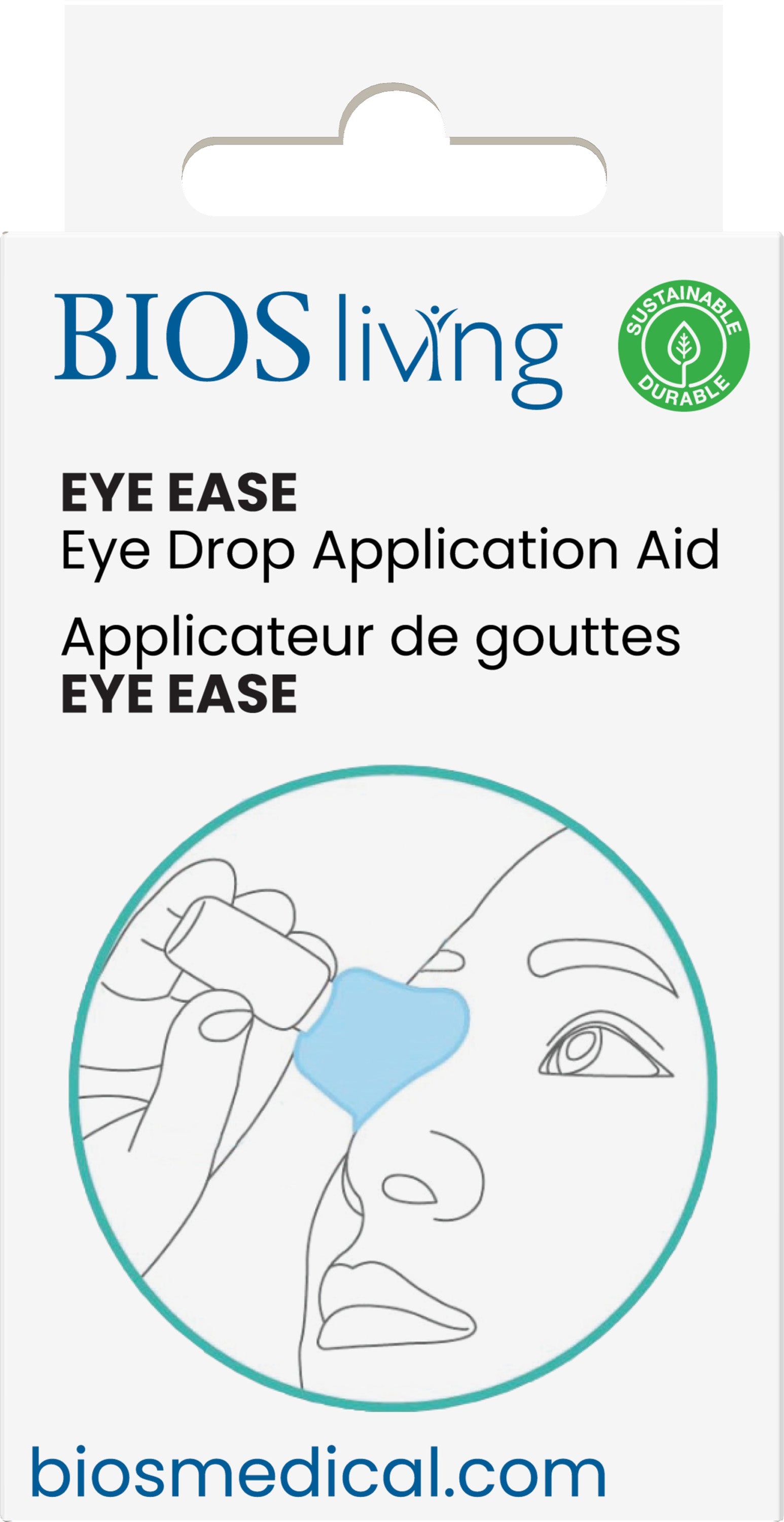 BIOS Living - Eye Ease, Eye Drop Application Aid (LF323)
