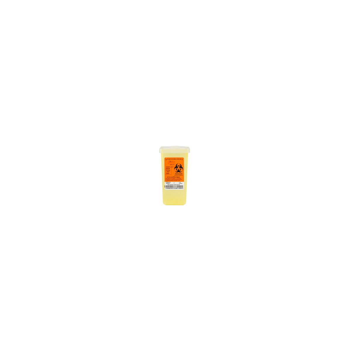 Sharps Tray, Yellow