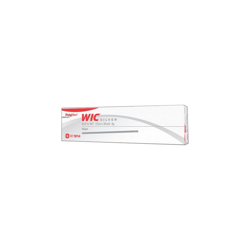 Pâte de comblement des plaies cavitaires PolyMem® Silver WIC®, corde de tunnellisation