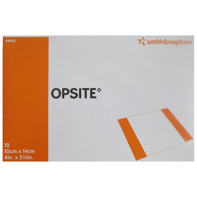 Pansement adhésif transparent en film de polyuréthane OPSITE™