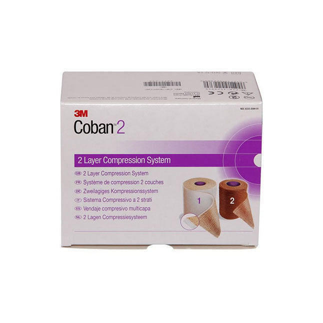 Coban™ 2 couches, système de compression, sans latex