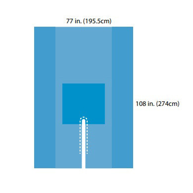 Split Drape, Sterile, A29436