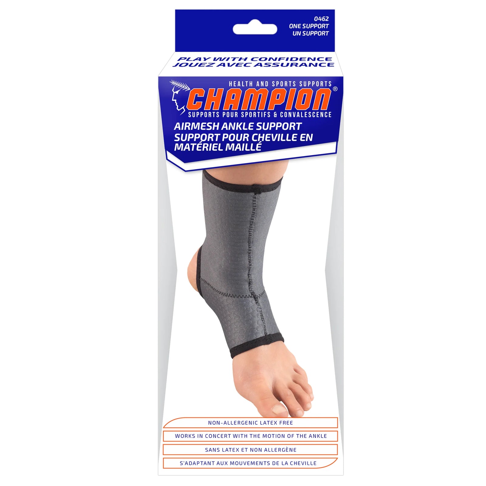 Champion Ankle Support Charcoal