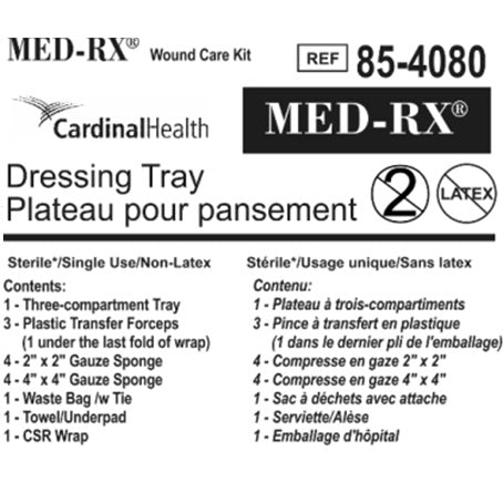 Plateau de pansement Med-Rx® - 85-4080