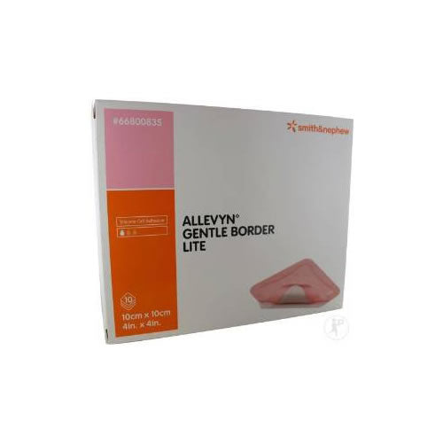 ALLEVYN Gentle Border Lite Hydrocellular Foam Dressing, Silicone Gel Adhesive