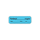 Anesthesia Label, 1" Core, W1/2" X L1-1/2"