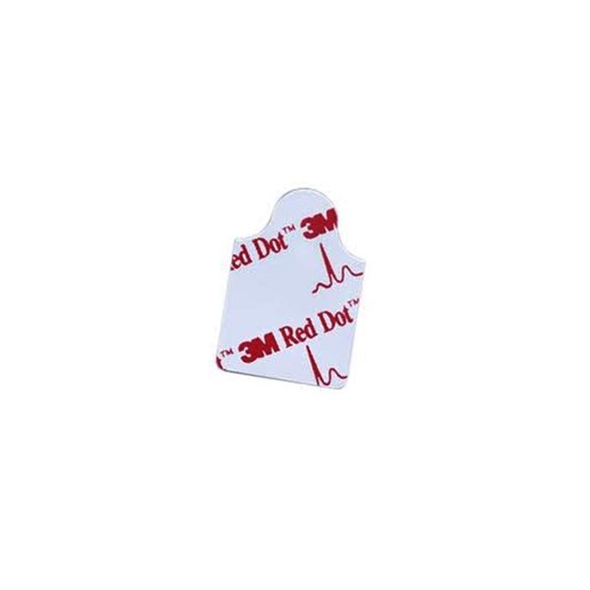 Red Dot Resting EKG Electrode, Adult