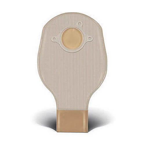 Poche de stomie SUR-FIT® Natura®, deux pièces, vidable, opaque, panneau confort double face, boîte de 10, 25 cm