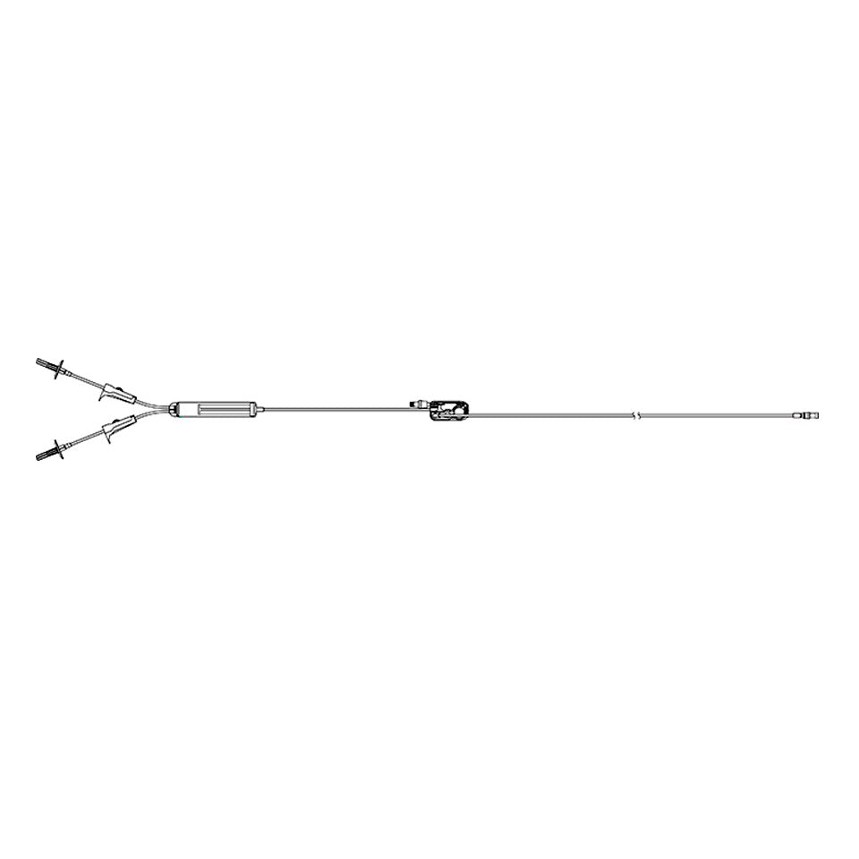 Blood Administration PlumSet™, 200 Micron Filter, 110"