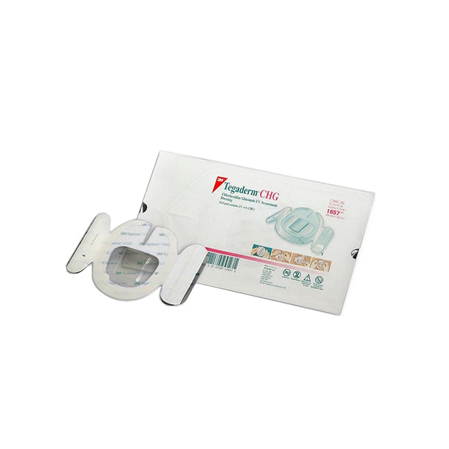 Tegaderm CHG Chlorhexidine Gluconate IV Securement Dressing, Sterile