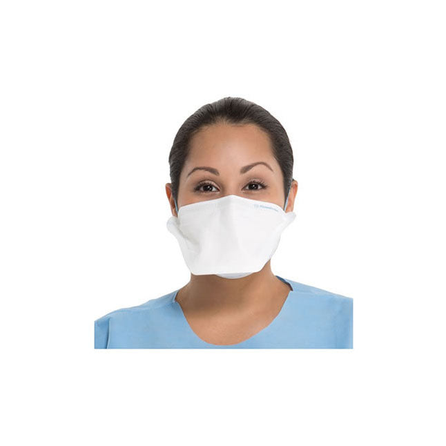 Masque respiratoire et chirurgical à filtre à particules N95, blanc