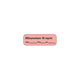 Anesthesia Label, 1" Core, W1/2" X L1-1/2"