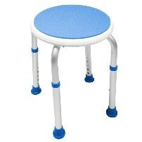 Adjustable Padded Round Safety Stool