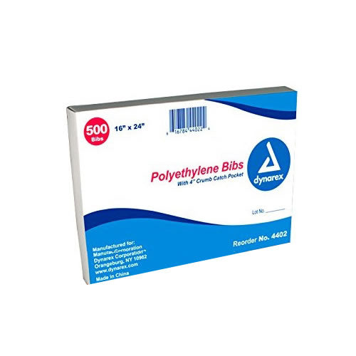 Bavoir en polyéthylène