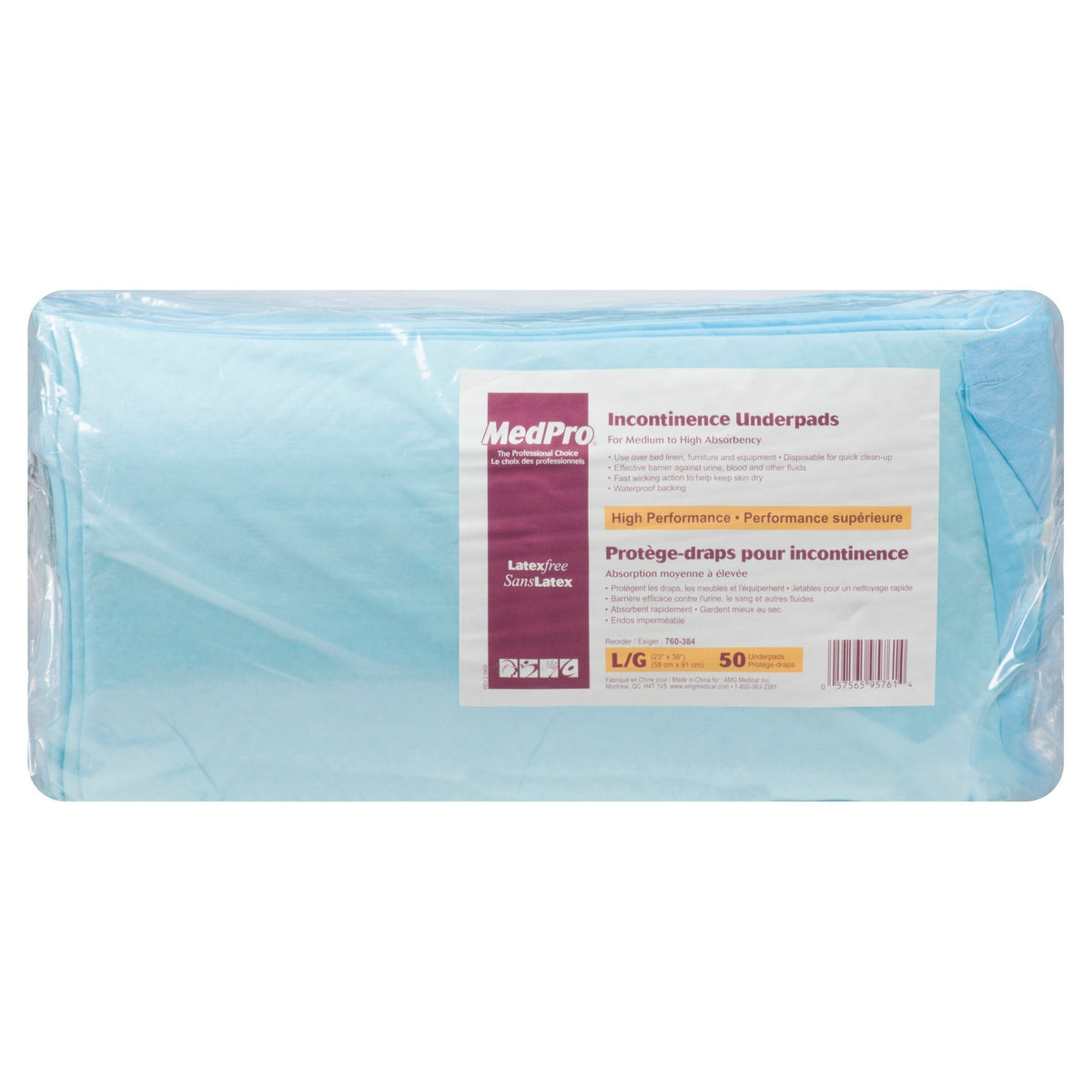 UltraBlok Disposable Underpads, High Absorbency