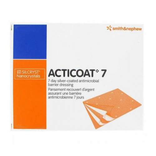 Pansement barrière antimicrobien ACTICOAT™ 7, revêtu d'argent
