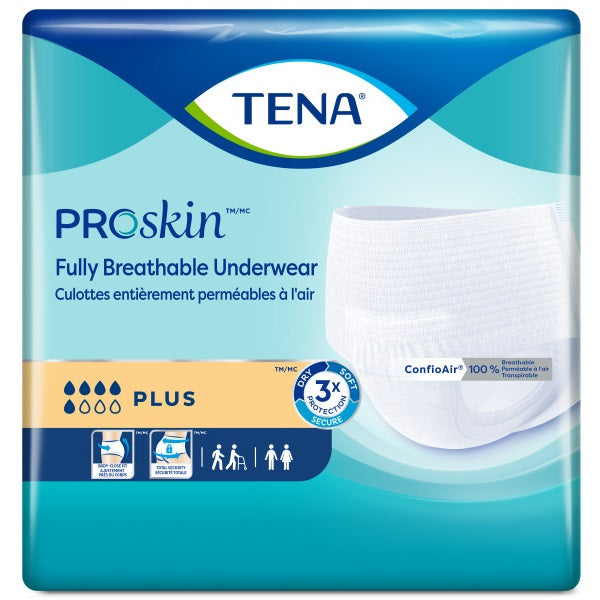 TENA Protective Underwear, Plus Absorbency