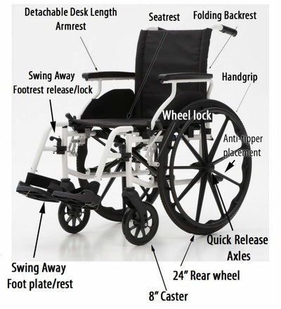 Aluminum Wheelchair