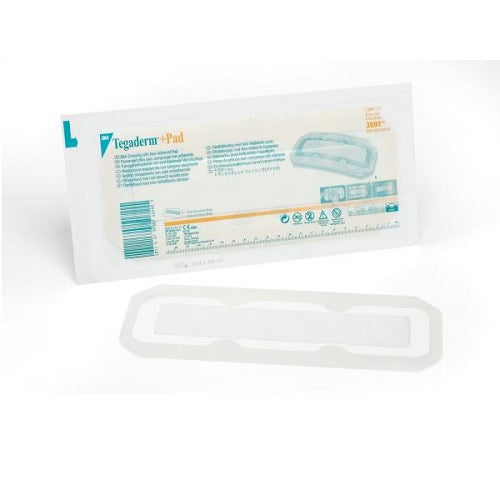Pansement film 3M™ Tegaderm™ + avec compresse non adhérente