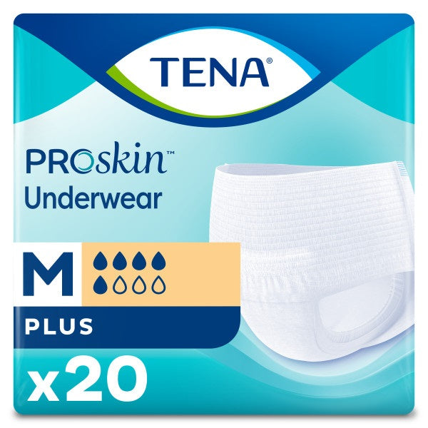 TENA Protective Underwear, Plus Absorbency