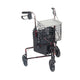 Deluxe 3-Wheel Aluminum Rollator With 7.5" Casters
