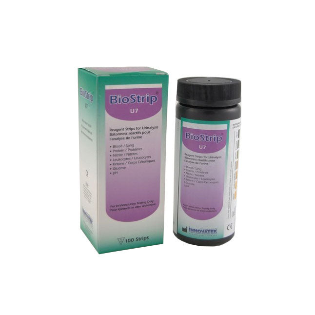 Bandelette réactive d'analyse d'urine BioStrip® U7