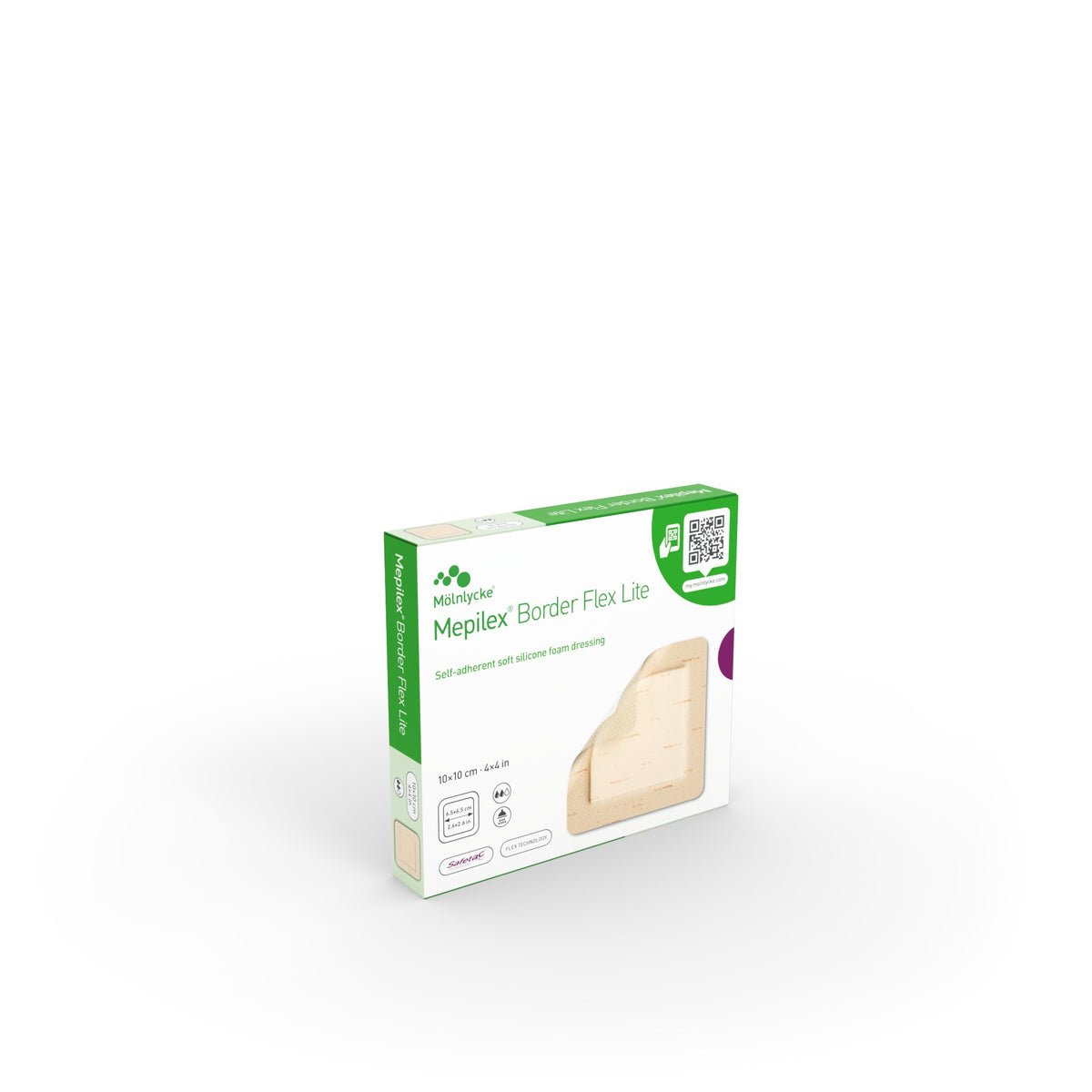 Pansement mousse tout-en-un Mepilex® Border Flex Lite