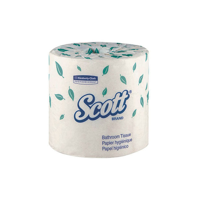 SCOTT Toilet Tissue, 2 ply, W10cm x L10cm, White